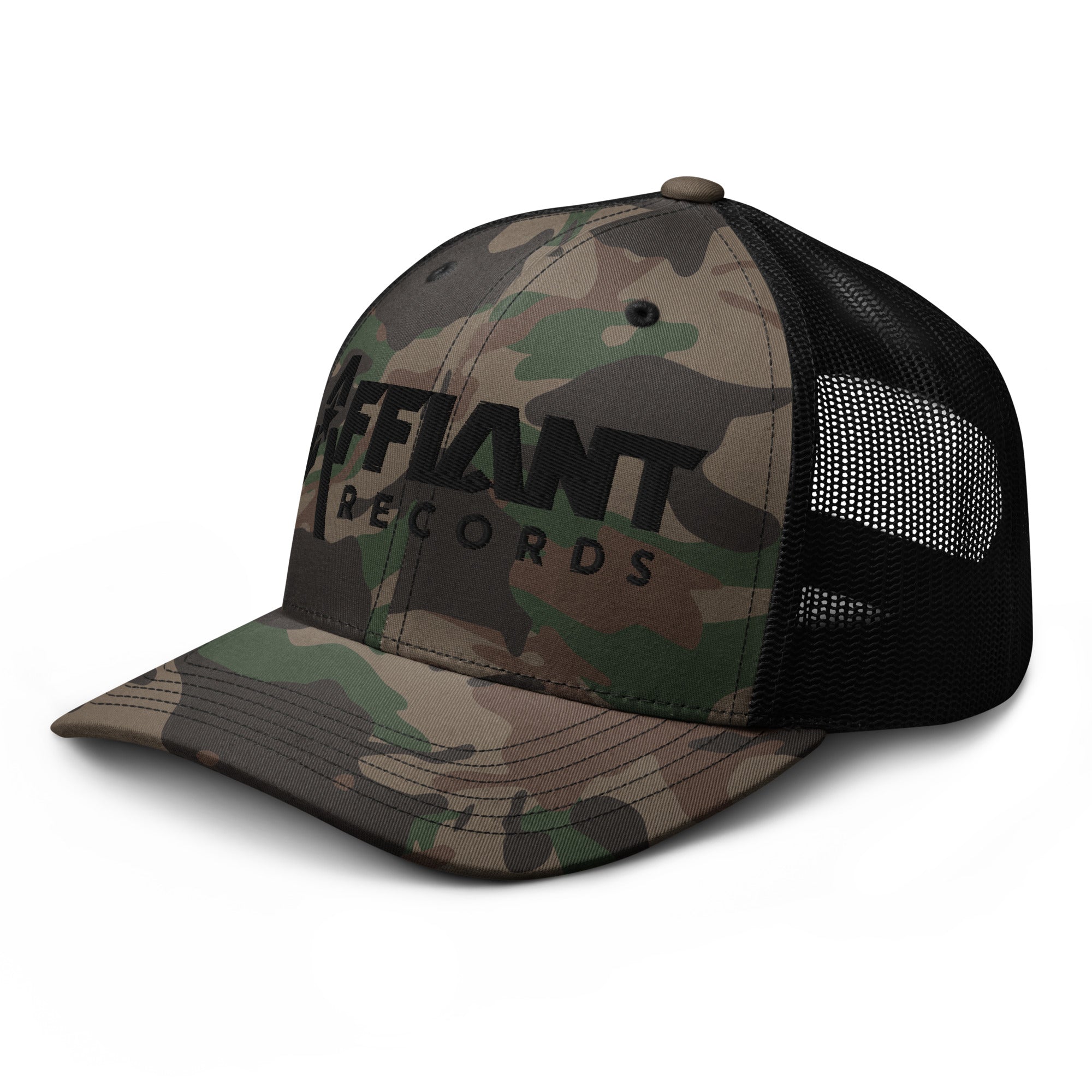 AFFIANT RECORDS - CAMOUFLAGE TRUCKER HAT