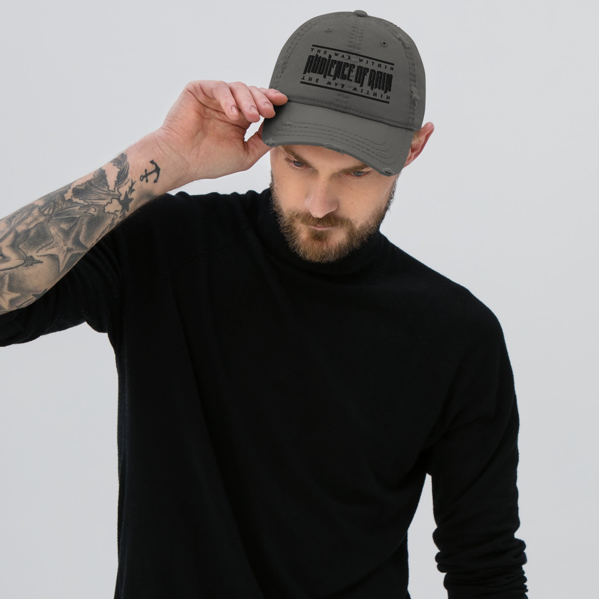 AUDIENCE OF RAIN - THE WAR WITHIN DISTRESSED "DAD" HAT