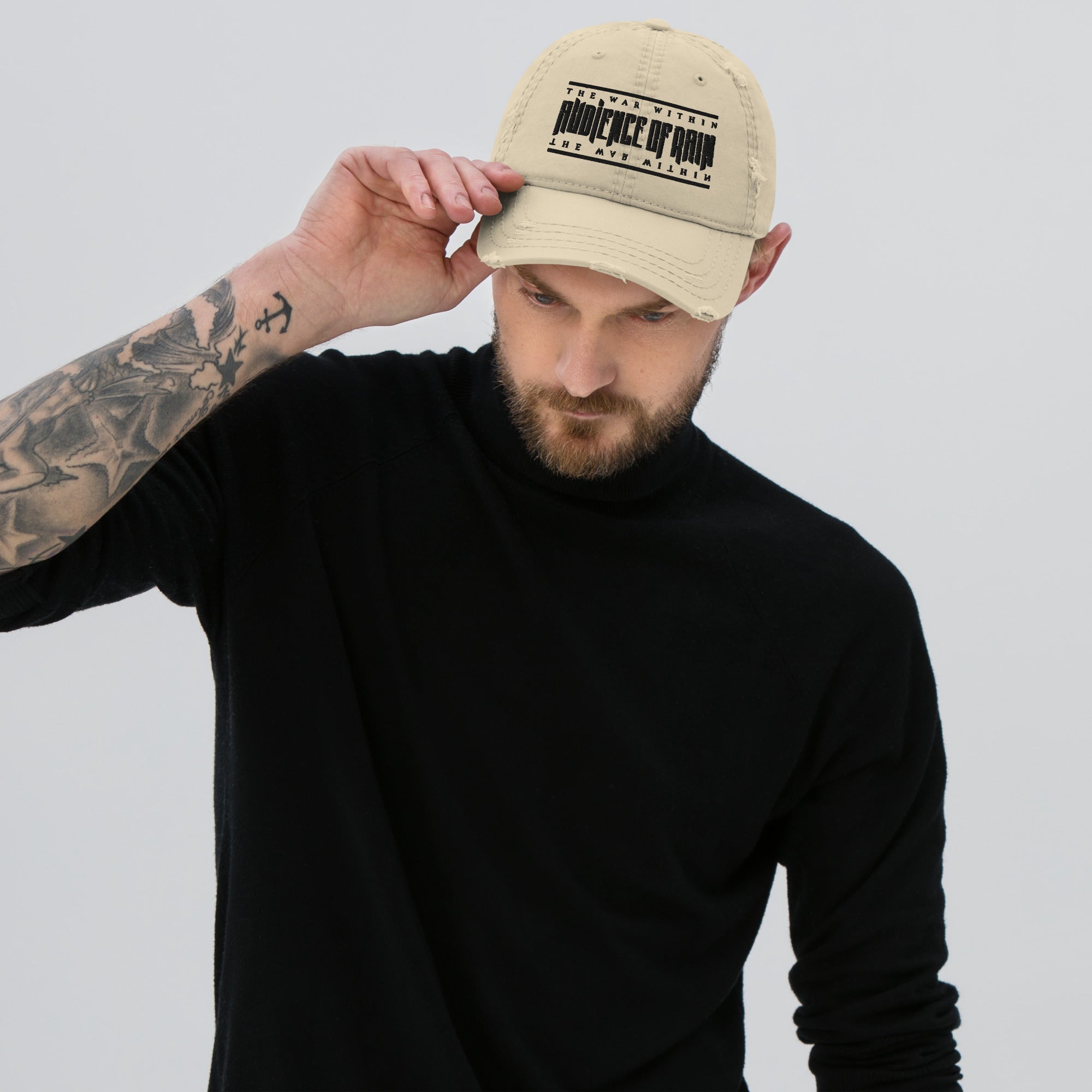 AUDIENCE OF RAIN - THE WAR WITHIN DISTRESSED "DAD" HAT