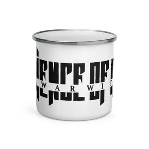 AUDIENCE OF RAIN - THE WAR WITHIN - ENAMEL MUG