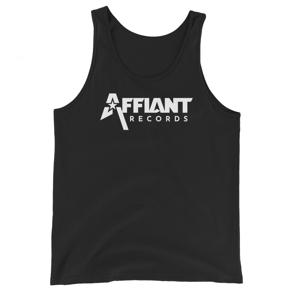 AFFIANT RECORDS - FULL WHITE LOGO TANK