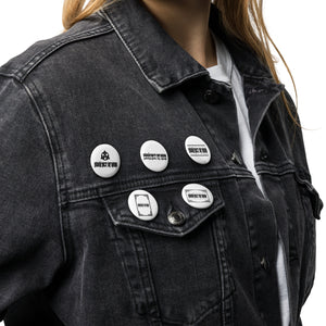 AUDIENCE OF RAIN - SET OF PIN BUTTONS