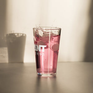 AFFIANT RECORDS - FULL LOGO SHAKER 16 OZ. PINT GLASS