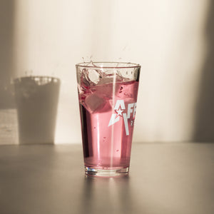 AFFIANT RECORDS - FULL LOGO SHAKER 16 OZ. PINT GLASS