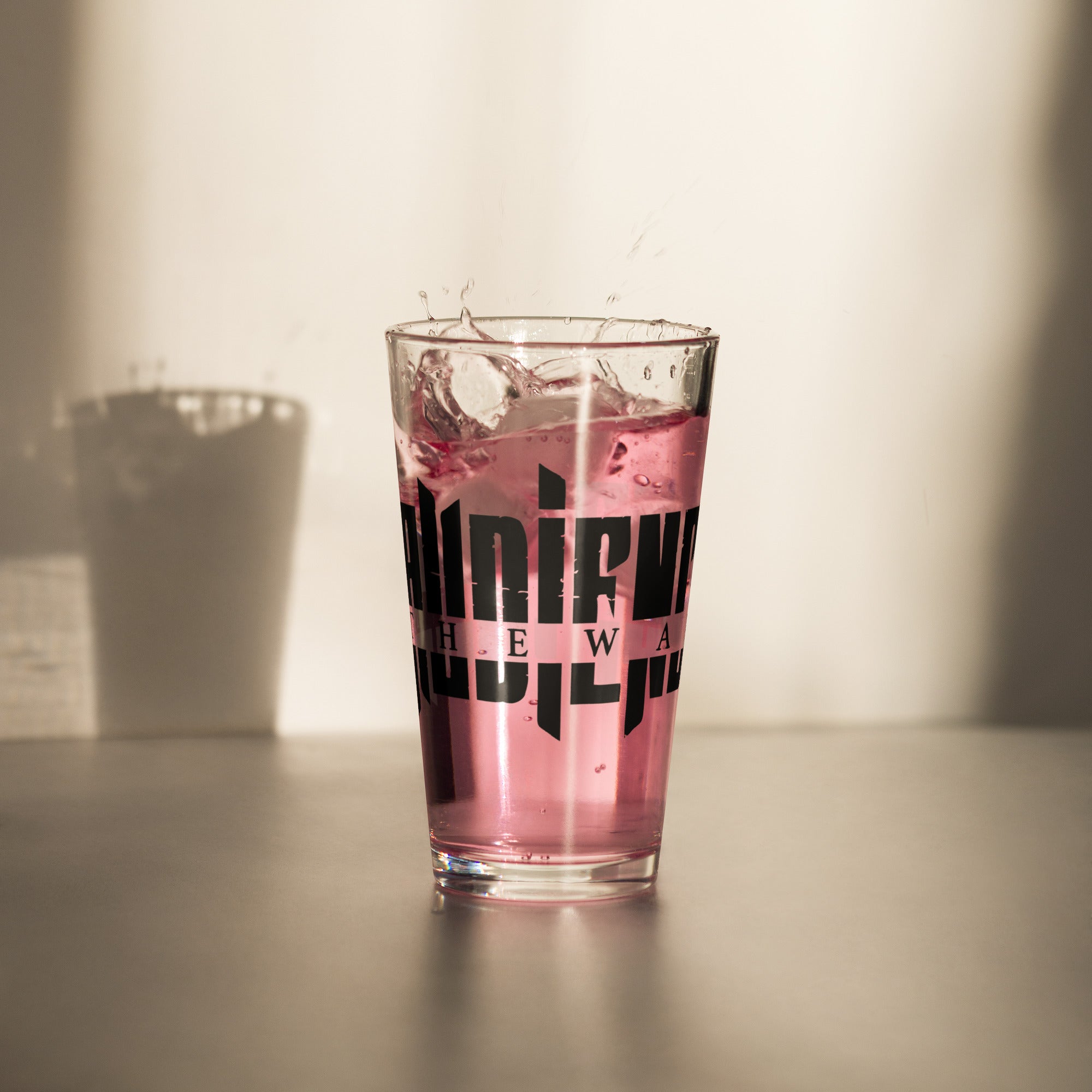 AUDIENCE OF RAIN - THE WAR WITHIN - SHAKER PINT GLASS