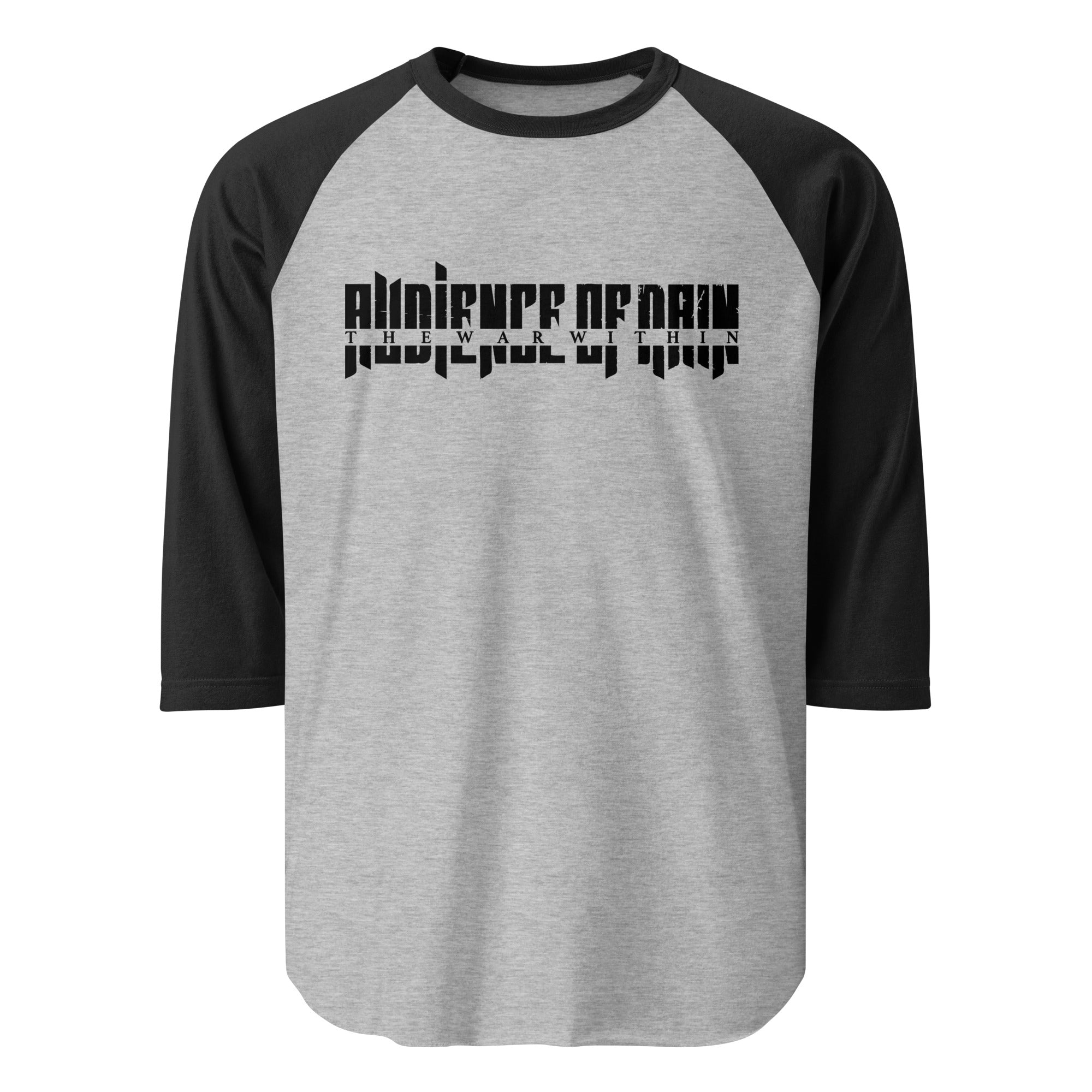 AUDIENCE OF RAIN - THE WAR WITHIN - 3/4 SLEEVE RAGLAN SHIRT