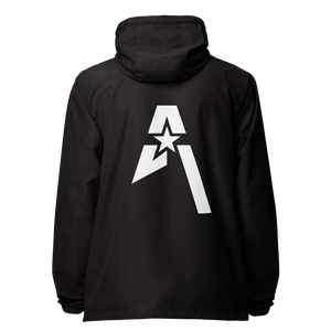 AFFIANT RECORDS - UNISEX LIGHTWEIGHT ZIP UP WINDBREAKER