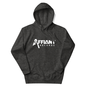AFFIANT RECORDS - WHITE FULL LOGO HOODIE
