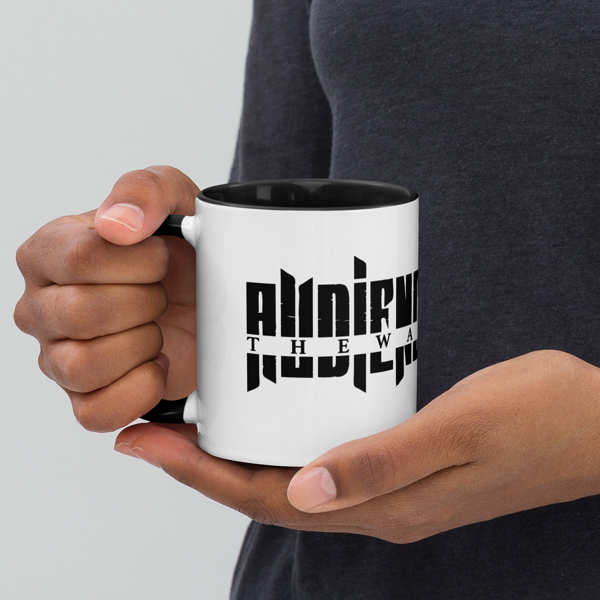 AUDIENCE OF RAIN - THE WAR WITHIN MUG WITH BLACK INTERIOR
