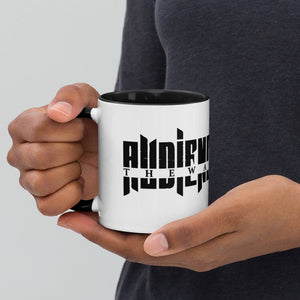 AUDIENCE OF RAIN - THE WAR WITHIN MUG WITH BLACK INTERIOR